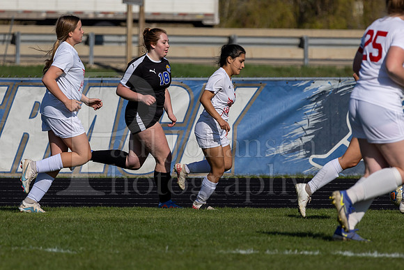 Rockford Christian Girls Varsity Soccer vs Oregon 4-27-2023-0113