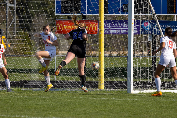Rockford Christian Girls Varsity Soccer vs Oregon 4-27-2023-0115