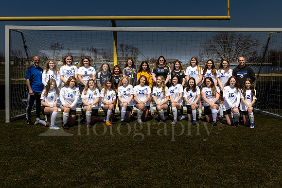 Rockford Christian Girls Varsity Soccer Spring 2023-0327