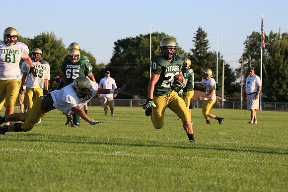 Boylan Green and White Game 8-23-2013-0494