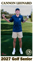 RC Fall 2026 Senior Banner Golf Cannon Leonard