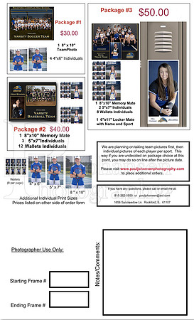 RC 2025 2026 Sports Order Form Page 2