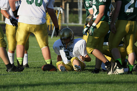 Boylan Green & White Football Games 8-23-2013-0425