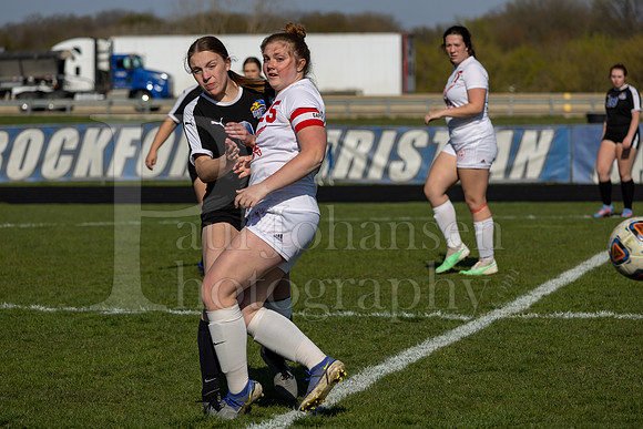 Rockford Christian Girls Varsity Soccer vs Oregon 4-27-2023-0086