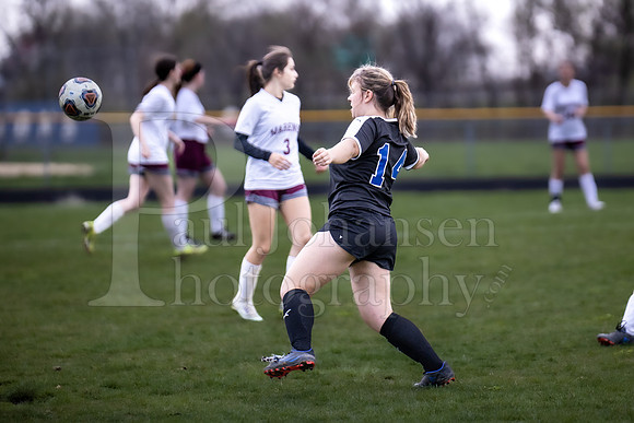 Rockford Christian Girls Varsity Soccer vs Marengo 4-20-2023-0090