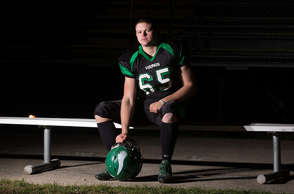 North Boone Varsity Football Team Pictures 10-28-2013-9476