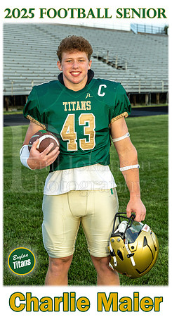 Boylan Football Senior 2025 Charlie Maier