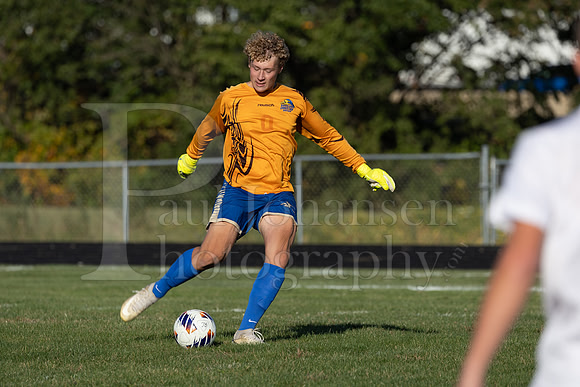 Rockford Christian Boys Varsity Soccer vs Oregon 10-2-2024-0094