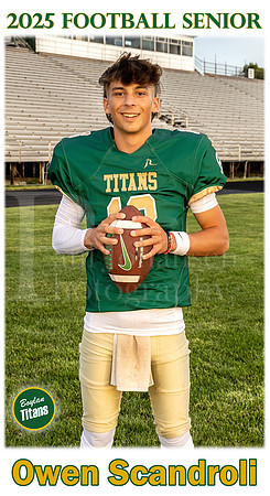 Boylan Football Senior 2025 Owen Scandroll