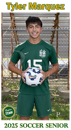 Boylan Boys Soccer Senior 2025 Tyler Marquez