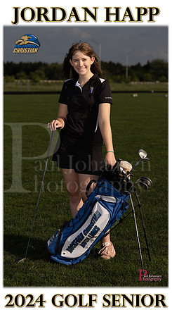 RC Fall Senior Banner Golf Jordan Happ