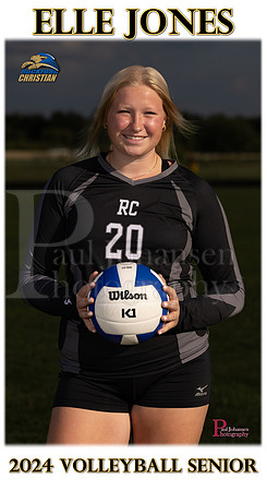 RC Fall Senior Banner Volleyball Elle Jones