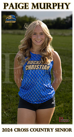 RC Fall Senior Banner Cross Country Paige Murphy