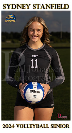 RC Fall Senior Banner Volleyball Sydney Stanfield