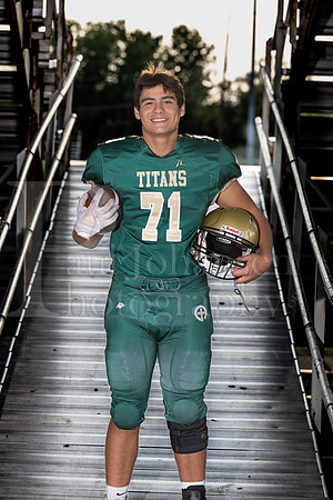 Boylan Football Seniors Banner Photoshoot Fall 2023-0021