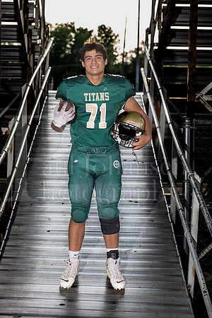 Boylan Football Seniors Banner Photoshoot Fall 2023-0023