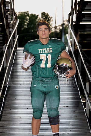 Boylan Football Seniors Banner Photoshoot Fall 2023-0025