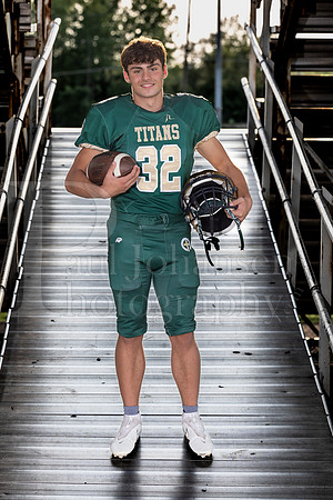 Boylan Football Seniors Banner Photoshoot Fall 2023-0090