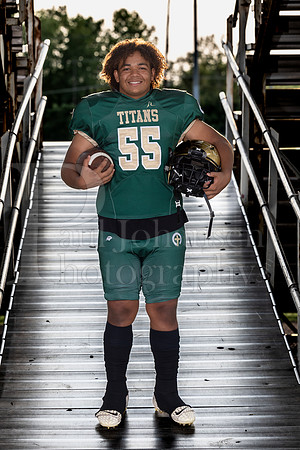 Boylan Football Seniors Banner Photoshoot Fall 2023-0106