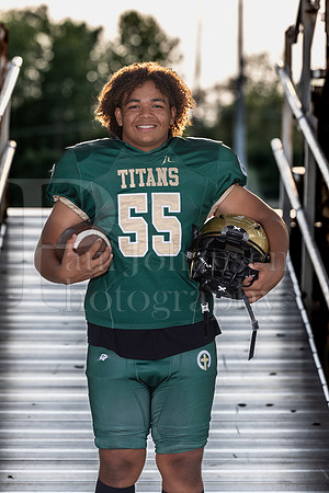 Boylan Football Seniors Banner Photoshoot Fall 2023-0105