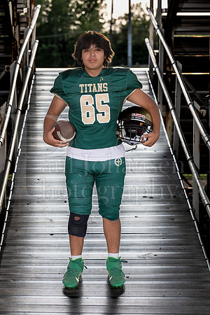 Boylan Football Seniors Banner Photoshoot Fall 2023-0123