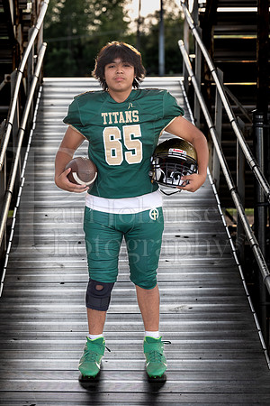 Boylan Football Seniors Banner Photoshoot Fall 2023-0126