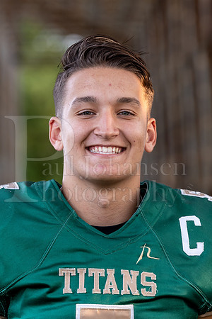 Boylan Football Seniors Banner Photoshoot Fall 2023-0162
