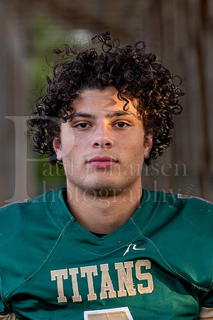 Boylan Football Seniors Banner Photoshoot Fall 2023-0192