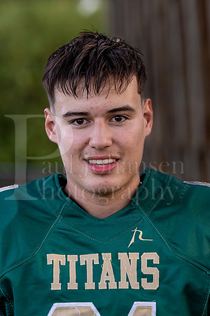 Boylan Football Seniors Banner Photoshoot Fall 2023-0227