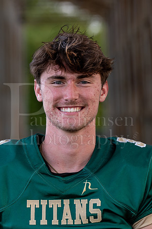 Boylan Football Seniors Banner Photoshoot Fall 2023-0239