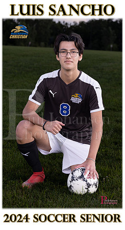 RC Fall Senior Banner Soccer Luis Sancho