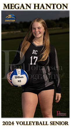 RC Fall Senior Banner Volleyball Megan Hanton