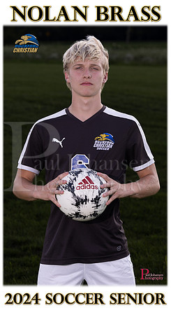 RC Fall Senior Banner Soccer Nolan Brass