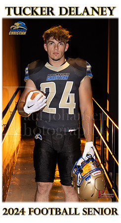 RC Fall Senior Banner Football Tucker Delaney