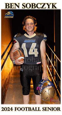 RC Fall Senior Banner Football Ben Sobczyk
