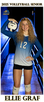 RC Fall Senior Banner Volleyball Ellie Graf