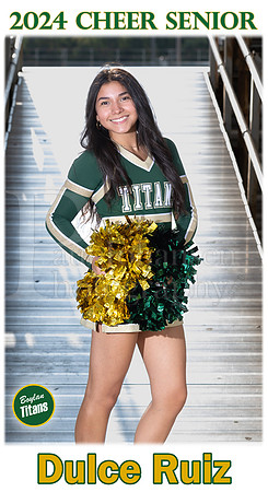 Boylan Cheerleading 2024 Senior Dulce Ruiz