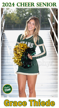 Boylan Cheerleading 2024 Senior Grace Thiede