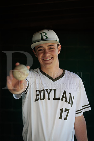 Boylan Boys Baseball Seniors Banner Shoot-0218