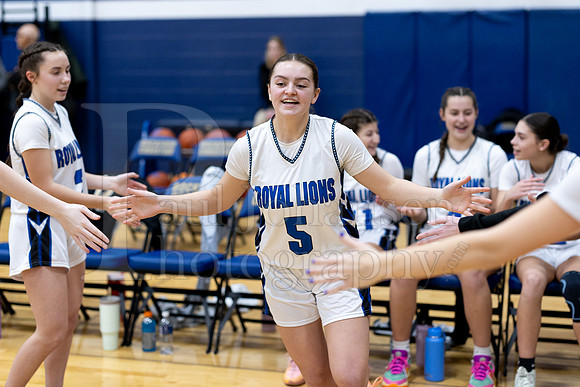 Rockford Christian Girls Varsity Basketball vs Lutheran 1-13-2025-0042