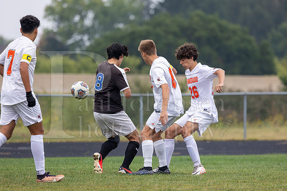 Rockford Christian Boys Varsity Soccer vs Winnebago 9-11-2023-0020