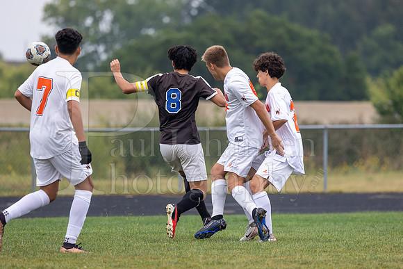 Rockford Christian Boys Varsity Soccer vs Winnebago 9-11-2023-0021