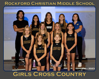 Rockford Christian Middle School Fall 2023 Cross Country Girls