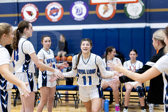 Rockford Christian Girls Varsity Basketball vs Lutheran 1-13-2025-0049
