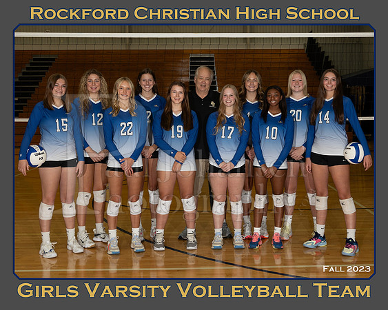 Rockford Christian Fall 2023 Girls Varsity Volleyball