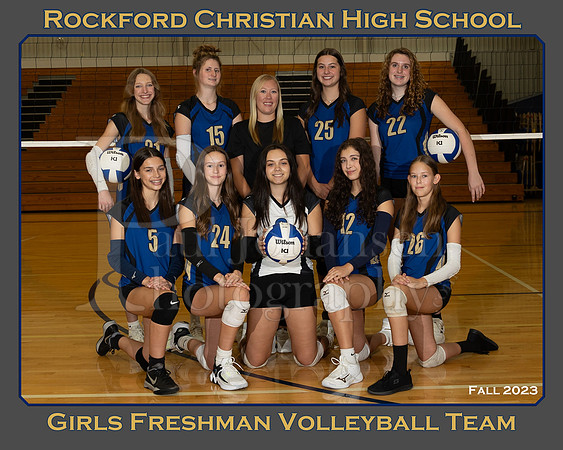 Rockford Christian Fall 2023 Girls Freshman Volleyball