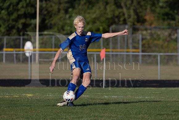 Rockford Christian Boys Varsity Soccer vs Oregon 10-2-2024-0111