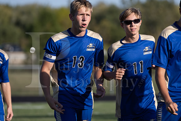 Rockford Christian Boys Varsity Soccer vs Oregon 10-2-2024-0088