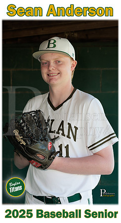 Boylan Baseball Senior 2025 Sean Anderson