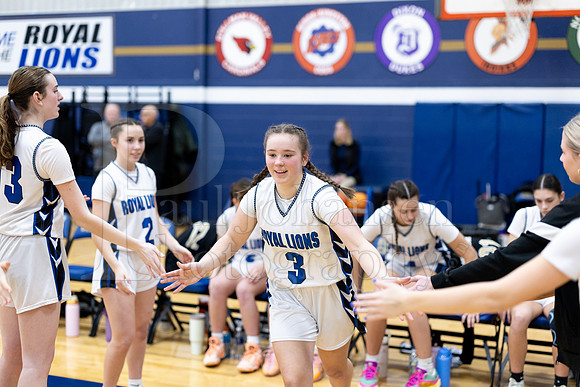 Rockford Christian Girls Varsity Basketball vs Lutheran 1-13-2025-0030